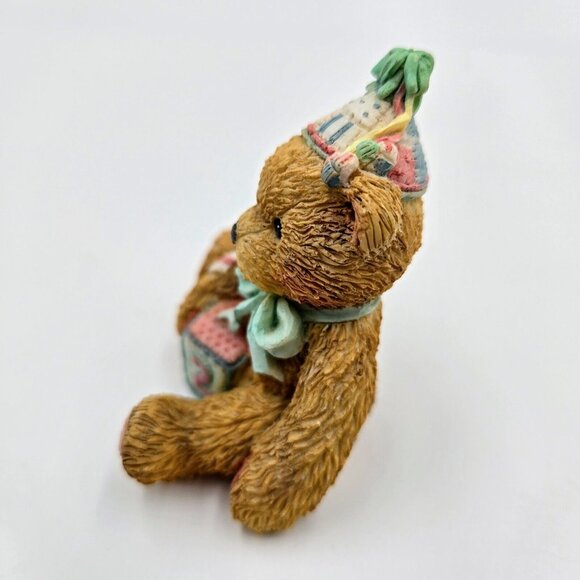Cherished Teddies Two Sweet Two Bear Age 2 Birthday Baby Child Figurine 1992 - Picture 4 of 9